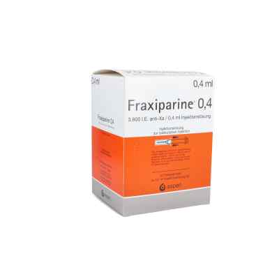Fraxiparine 0,4 ml Injektionslösg. i.e.Fertigspr. 20X0.4 ml von Viatris Healthcare GmbH PZN 07301578