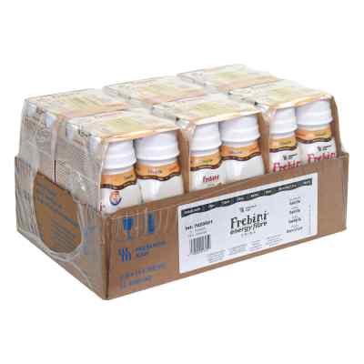 Frebini Energy Fibre Vanille Trinkflasche 6X4X200 ml von Fresenius Kabi Deutschland GmbH PZN 00350036