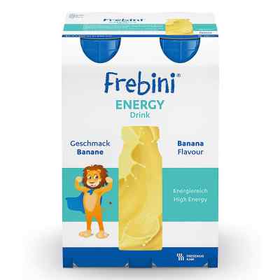 Frebini Energy Trinknahrung Banane für Kinder 4X200 ml von Fresenius Kabi Deutschland GmbH PZN 00063791