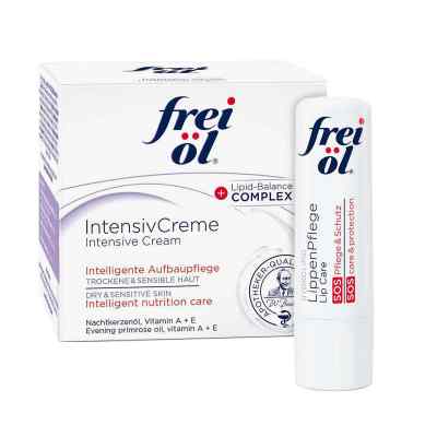 Frei Öl Intensivcreme (50 ml) + Frei Öl Lippenpflege  1 stk von Apotheker Walter Bouhon GmbH PZN 08130262
