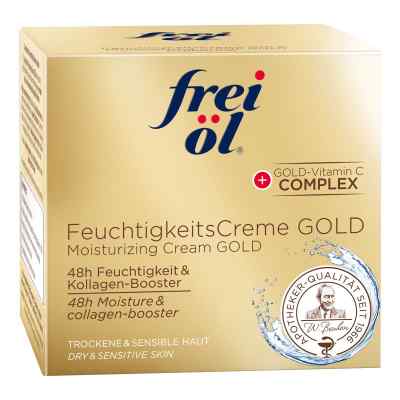 Frei öl Hydrolipid Feuchtigkeitscreme Gold