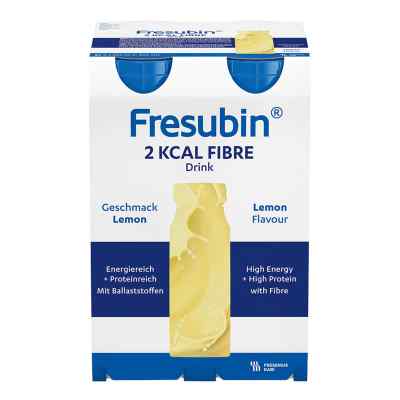 Fresubin 2 kcal Fibre Trinknahrung Lemon | Aufbaukost 4X200 ml von Fresenius Kabi Deutschland GmbH PZN 06964667