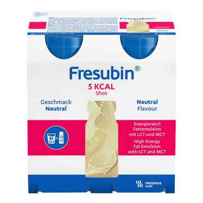 Fresubin 5 kcal Shot Neutral Lösung 4X120 ml von Fresenius Kabi Deutschland GmbH PZN 03406754