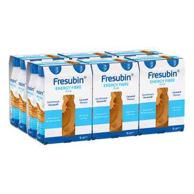 Fresubin Energy Fibre Drink Karamell Trinkflasche 6x4x200 ml von Fresenius Kabi Deutschland GmbH PZN 08101767