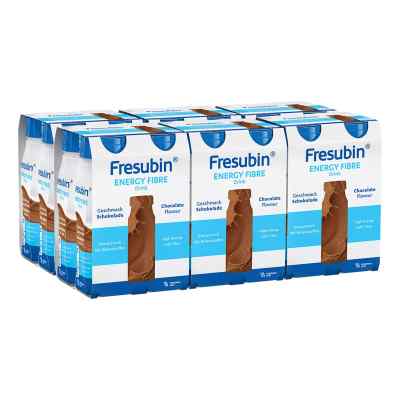 Fresubin Energy Fibre Trinknahrung Schokolade | Aufbaukost 6x4x200 ml von Fresenius Kabi Deutschland GmbH PZN 08101694
