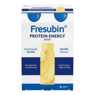 Fresubin Protein Energy Trinknahrung Vanille mit Eiweiß 4X200 ml von Fresenius Kabi Deutschland GmbH PZN 06698680