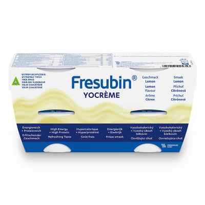 Fresubin Yocreme Lemon 4X125 g von Fresenius Kabi Deutschland GmbH PZN 09510168