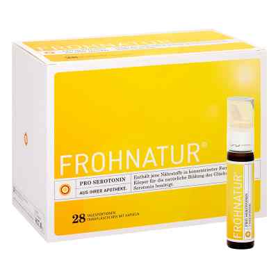 Frohnatur Pro Serotonin Trinkfläschchen mit Kapseln 28 stk von Imming & Theiss GmbH PZN 17836607