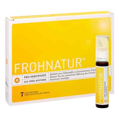 Frohnatur Pro Serotonin Trinkfläschchen mit Kapseln 7 stk von Imming & Theiss GmbH PZN 10021888