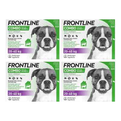 Frontline Combo Hund L (20-40 kg) gegen Zecken, Flöhe 4x3 stk von Boehringer Ingelheim VETMEDICA G PZN 08102568