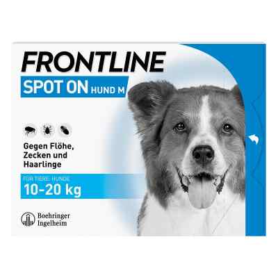 Frontline Spot on Hund 20 veterinär Lösung gegen Floh und Zecke 3 stk von Boehringer Ingelheim VETMEDICA G PZN 00662882