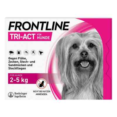 FRONTLINE TRI-ACT® für Hunde 2-5 kg 3 stk von Boehringer Ingelheim VETMEDICA GmbH PZN 16359832