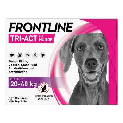 FRONTLINE TRI-ACT® für Hunde 20-40 kg 6 stk von Boehringer Ingelheim VETMEDICA GmbH PZN 16359909