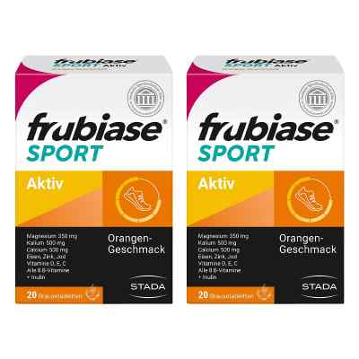 Frubiase Sport Orange Brausetabletten 2x20 stk von STADA Consumer Health Deutschland GmbH PZN 08103184