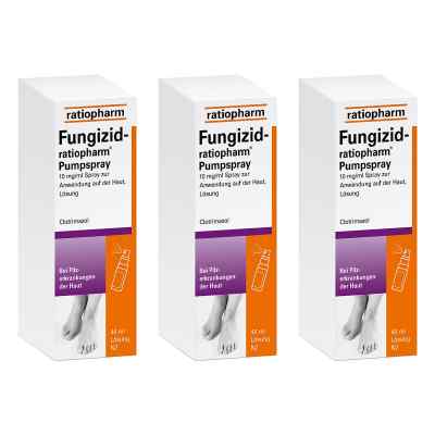 Fungizid-ratiopharm Pumpspray 3x40 ml von ratiopharm GmbH PZN 08104214