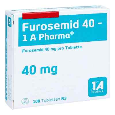 Furosemid 40-1A Pharma 100 stk von 1 A Pharma GmbH PZN 00985817