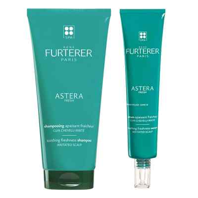 Furterer ASTERA FRESH Beruhigend-frisches Shampoo +  Serum 1 Pck von  PZN 08105109