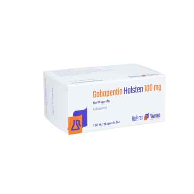 Gabapentin Holsten 100 mg Hartkapseln 100 stk von Holsten Pharma GmbH PZN 13248150