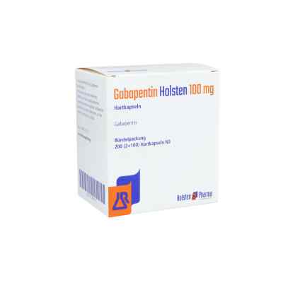 Gabapentin Holsten 100 mg Hartkapseln 200 stk von Holsten Pharma GmbH PZN 13248167