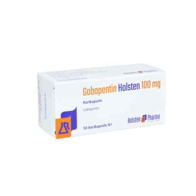Gabapentin Holsten 100 mg Hartkapseln 50 stk von Holsten Pharma GmbH PZN 13248144