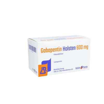 Gabapentin Holsten 600 mg Filmtabletten 200 stk von Holsten Pharma GmbH PZN 13248279