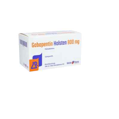 Gabapentin Holsten 800 mg Filmtabletten 200 stk von Holsten Pharma GmbH PZN 13248322