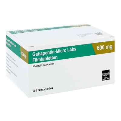 Gabapentin-Micro Labs 600mg 200 stk von Micro Labs GmbH PZN 10517170