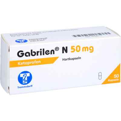 Gabrilen N 50mg Hartkapseln 50 stk von Trommsdorff GmbH & Co. KG PZN 10168717
