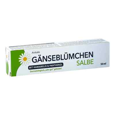 Gänseblümchen Salbe mit Hamamelis & Panthenol 50 ml von Avitale GmbH PZN 15780067