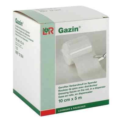Gazin Verbandmull 10cmx5m 8fach 1 stk von Lohmann & Rauscher GmbH & Co.KG PZN 01083689