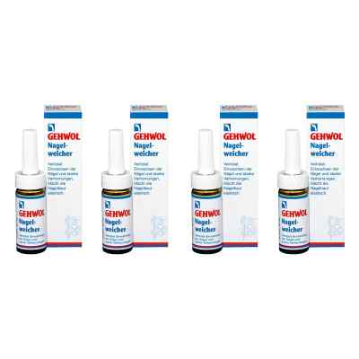 Gehwol Nagelweicher 4x15 ml von Eduard Gerlach GmbH PZN 08105189