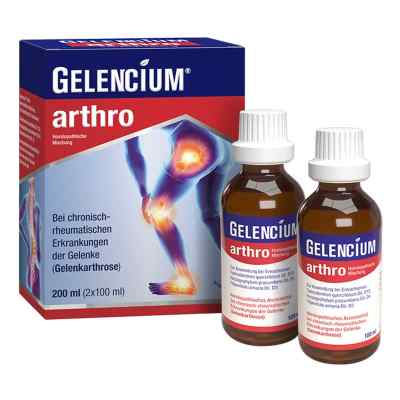 GELENCIUM arthro Mischung 2X100 ml von Heilpflanzenwohl GmbH PZN 16031818
