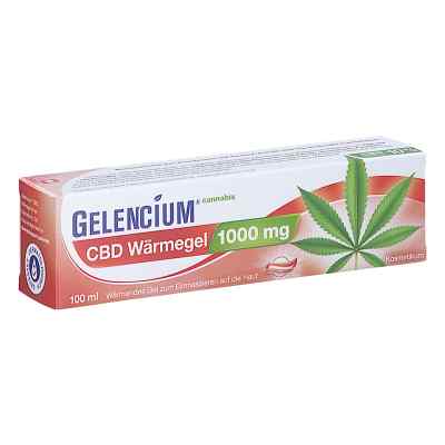 GELENCIUM Cannabis CBD Wärmegel 100 ml von Heilpflanzenwohl GmbH PZN 19412202