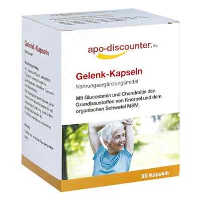 Gelenk Kapseln mit Glucosamin und MSM von apodiscounter 90 stk von Apologistics GmbH PZN 17174425