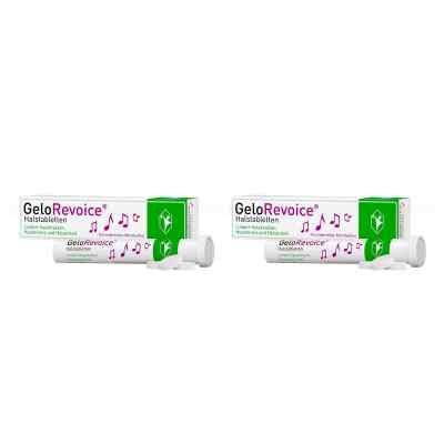 GeloRevoice Halstabletten Holunderblüte-Mentholfrei Lutschtablet 2x20 stk von G. Pohl-Boskamp GmbH & Co. KG PZN 08102263