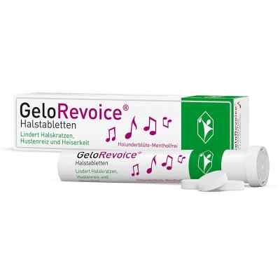 GeloRevoice Holunderblüte-Mentholfrei Lutschtabletten