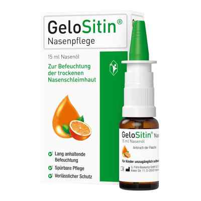 GeloSitin Nasenpflege mit Sesamöl 15 ml von G. Pohl-Boskamp GmbH & Co.KG PZN 03941654