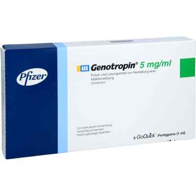 Genotropin 5 mg/ml Goquick Fertigpen 5 stk von Pfizer Pharma GmbH PZN 07572308