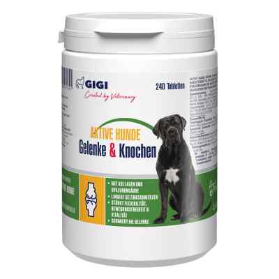 GIGI VET Aktive Hunde Gelenke & Knochen N240 240 stk von Farma PET GIGI (SIA) LLC PZN 19459652