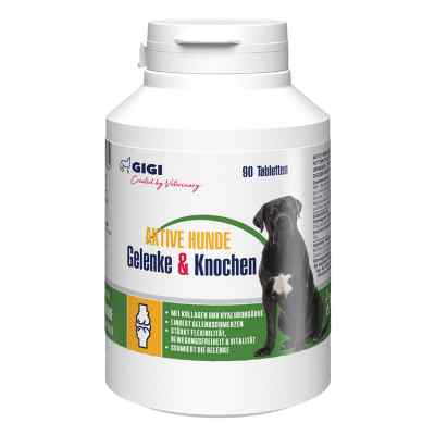 GIGI VET Aktive Hunde Gelenke & Knochen N90 90 stk von Farma PET GIGI (SIA) LLC PZN 19459505