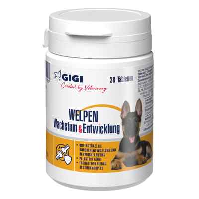 GIGI VET Welpen Wachstum & Entwicklung N30 30 stk von Farma PET GIGI (SIA) LLC PZN 19459712
