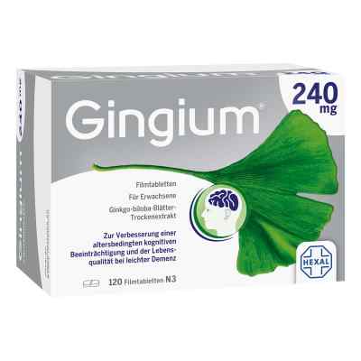 Gingium 240 mg Filmtabletten 120 stk von Hexal AG PZN 14171113