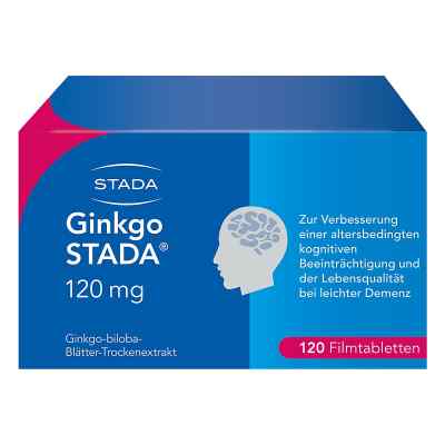 Ginkgo Biloba STADA 120 mg Filmtabletten 120 stk von STADA Consumer Health Deutschland GmbH PZN 11538903