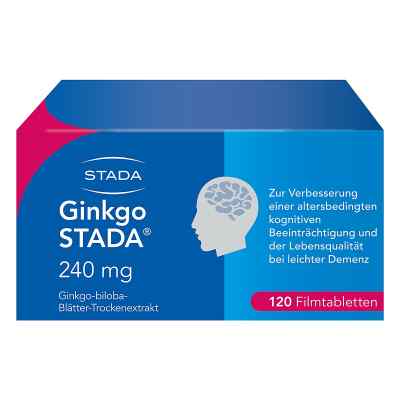 Ginkgo Biloba STADA 240 mg Filmtabletten 120 stk von STADA Consumer Health Deutschland GmbH PZN 11538949