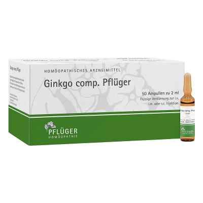 Ginkgo Comp.pflüger Ampullen 50 stk von Homöopathisches Laboratorium Alexander Pflüger Gmb PZN 03064638