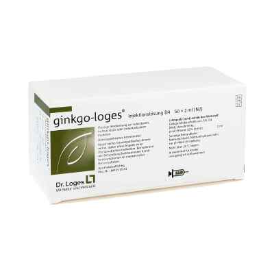Ginkgo Loges Injektionslösung D4 Ampullen 50X2 ml von Dr. Loges + Co. GmbH PZN 10729268
