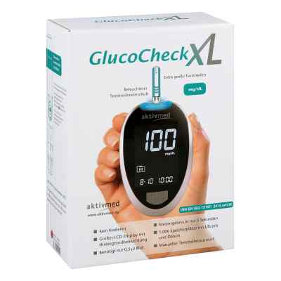Gluco Check Xl Blutzuckermess Set mmol/l 1 stk von Aktivmed GmbH PZN 07544312