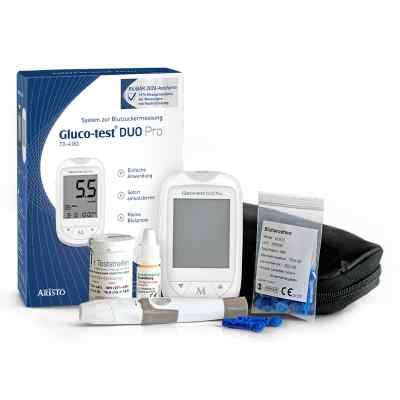 Gluco Test Duo Pro Set Blutzuckermessgerät Mmol/l 1 stk von Aristo Pharma GmbH PZN 19782181