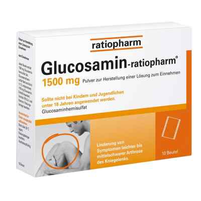 Glucosamin-ratiopharm 10 stk von ratiopharm GmbH PZN 06718655