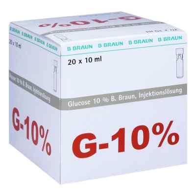Glucose 10% Braun Mini Plasco connect iniecto -lsg. 20X10 ml von B. Braun Melsungen AG PZN 03158894